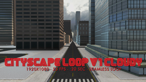 Cityscape Loop (Layout V1) Cloudy