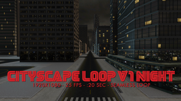 Cityscape Loop (Layout V1) Night