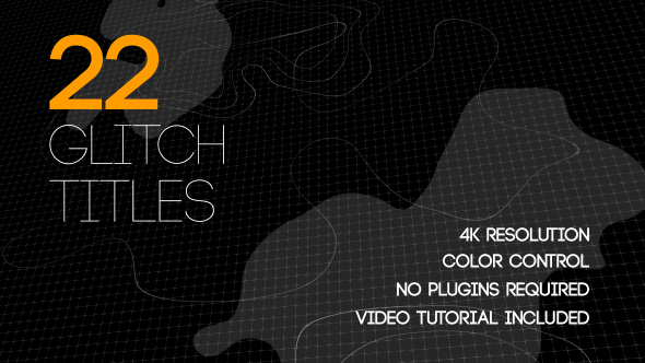 22 Glitch Titles alt