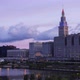Colorful Morning in Downtown Cleveland, Ohio - VideoHive Item for Sale