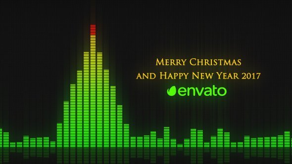 Audio Meter Christmas Wishes