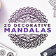 20 Decorative Mandalas - GraphicRiver Item for Sale