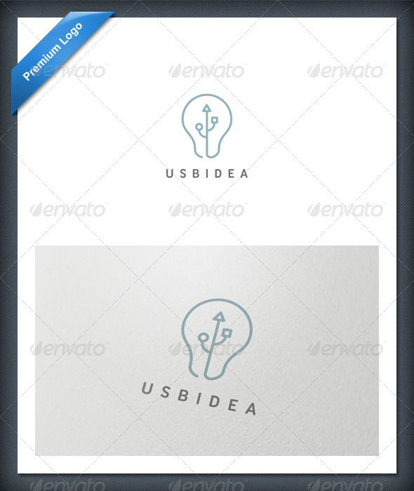 USB Idea Logo Template