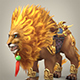 Fantasy Warrior Lion - 3DOcean Item for Sale