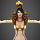 Fantasy Female Queen Sunita - 3DOcean Item for Sale