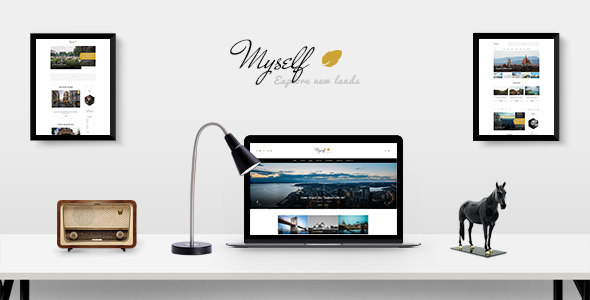 My Self - Multi Concept Blog Travel & City PSD Templates