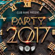 New Year 2017 Party Flyer Template - GraphicRiver Item for Sale