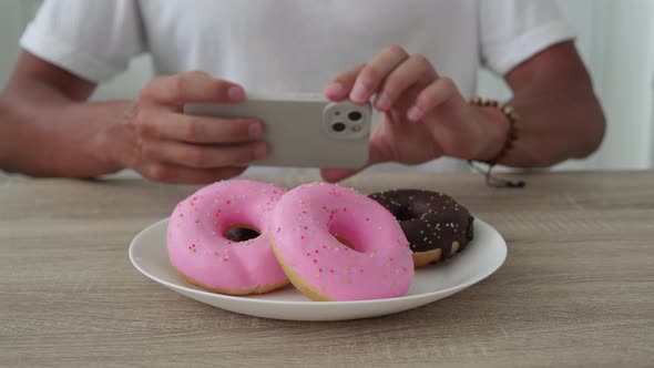 Take Photo Food on Smartphone