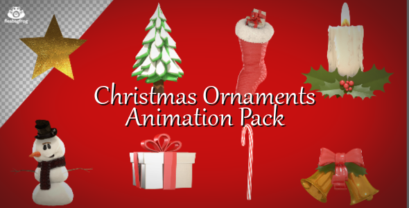 Christmas Ornaments Animated Pack