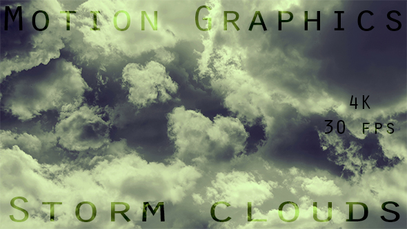 Dark Storm Clouds In The Sky alt