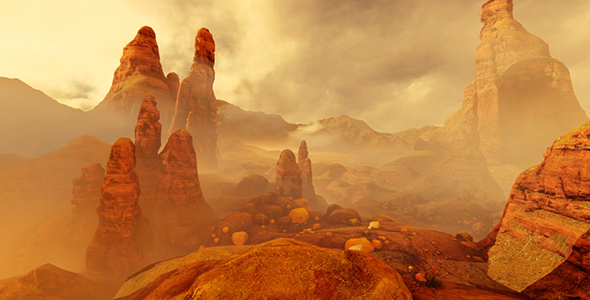 Futuristic Landscapes of Planets