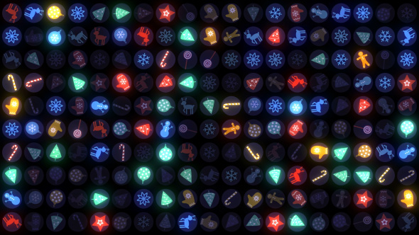 New Year Disco Led Wall