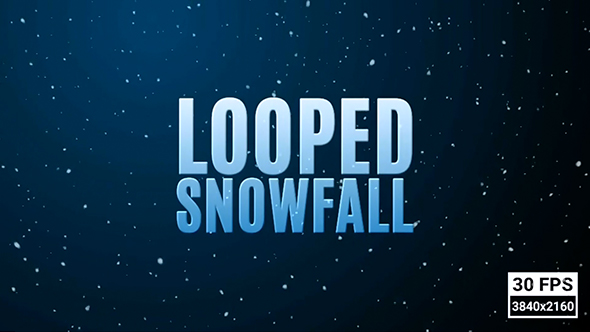 Looped Snowfall