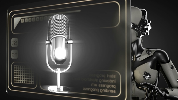 Rotate Retro Microphone alt