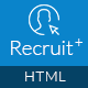Recruit Plus Staffing and Recruiting HTML Template - ThemeForest Item for Sale