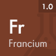 Francium - Mobile Template - ThemeForest Item for Sale
