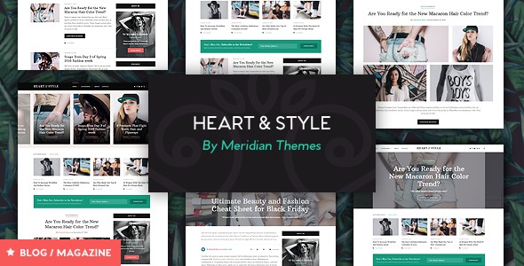 Heart & Style – Responsive Magazine Theme