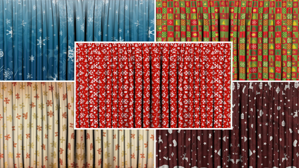 Theatrical Curtain Open Christmas Version alt