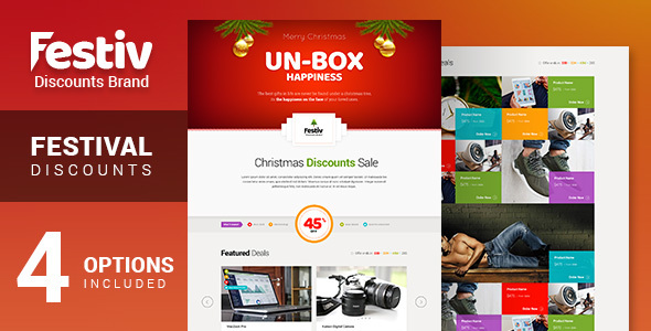 Festiv - Offer/Discount Landing Page