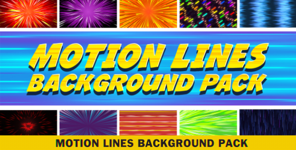 Motion Lines Background Pack
