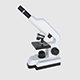 Microscope - Low and High Poly - 3DOcean Item for Sale