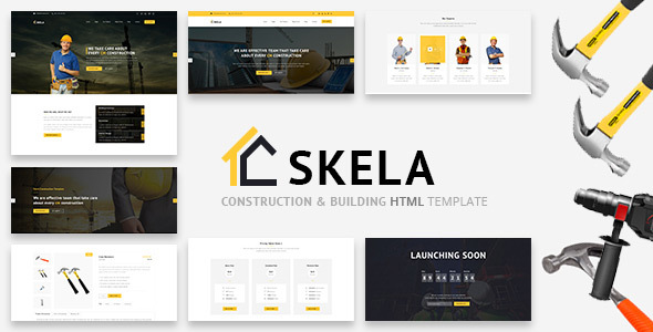 Skela - Construction & Building HTML Template