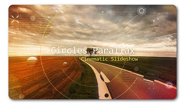 Circle Parallax | Cinematic Slideshow