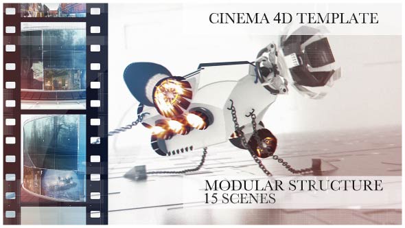 Rotatus 4 - Cinema 4D Template