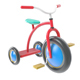 Retro Toy Tricycle (ready for render) - 3DOcean Item for Sale