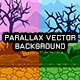 Parallax Vector Game Background with Tileset - Vertical & Horizontal - GraphicRiver Item for Sale