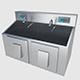 Scrub Sink - High and Low Poly - 3DOcean Item for Sale