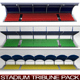 Stadium Seating Tribune Pack - 3DOcean Item for Sale