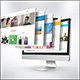 Desktop Website Mock-Up V1 - GraphicRiver Item for Sale