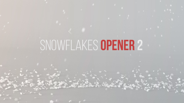 Snowflakes Opener 2