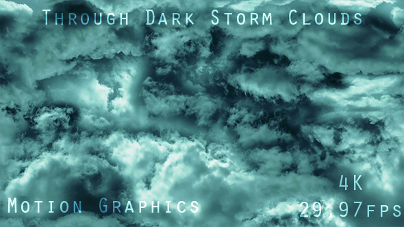 Dark Cinematic Stormy Clouds