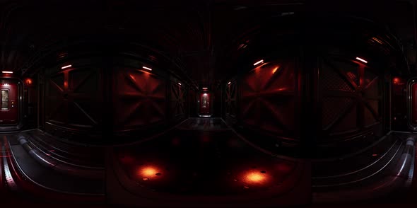 Vr360 View of Spaceship Interior alt