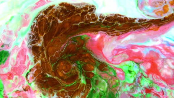 Psychedelic Cosmos Galaxy Paint Texture Background  alt