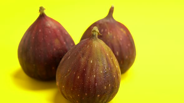 Ripe fig fruit on the table