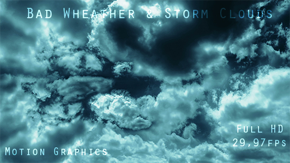 Flying Through Dark Storm Clouds alt