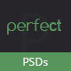 Perfect - Creative Multipurpose PSD Template - ThemeForest Item for Sale