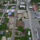 Drone Flying Over Small Town - VideoHive Item for Sale
