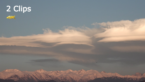 Lenticular Clouds (2 Clips)