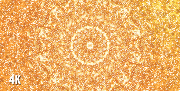 Golden Kaleido Particles