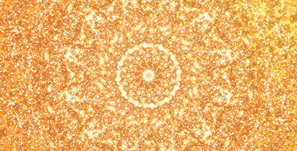 Golden Kaleido Particles