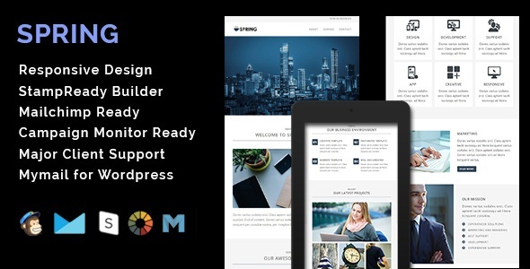 SPRING - Multipurpose Responsive Email Template