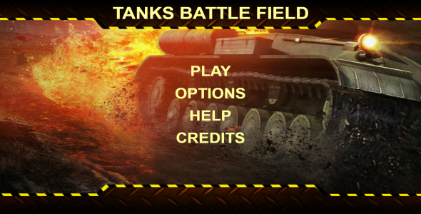 Tanks Battle Field - gra HTML 5 (zoptymalizowana pod kątem urządzeń mobilnych)