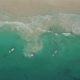 Aerial View of Beach and Boats - VideoHive Item for Sale