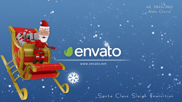 Santa Claus Sleigh Transition alt