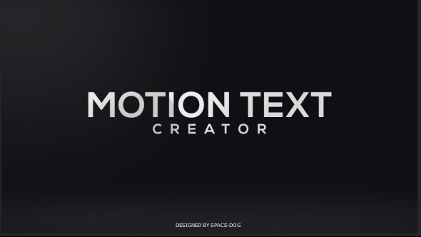 Motion Text Creator alt