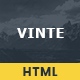 Vinte - Personal / CV / Resume HTML Template - ThemeForest Item for Sale